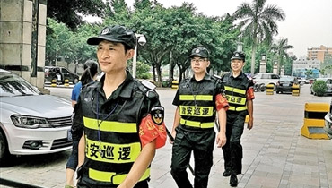 街道辦事處引進電子巡更系統參與治安聯防聯控